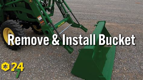 how to remove bucket from john deere skid steer|john deere replacement buckets.